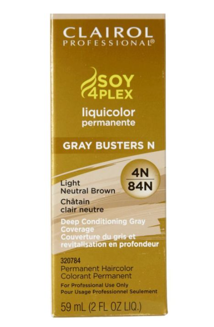 Clairol Soy4Plex 4N/84N Light Neutral Brown