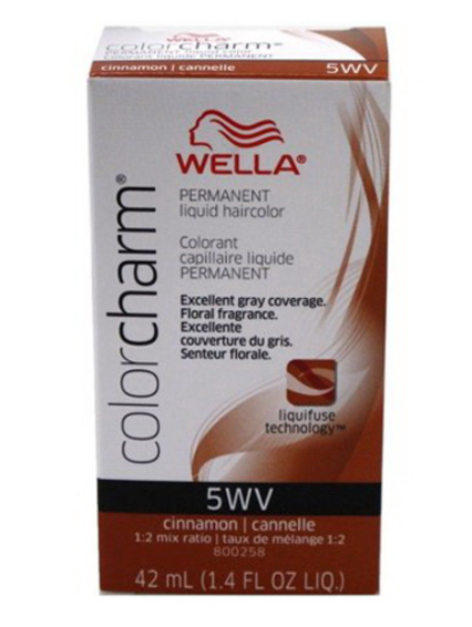 Wella Liquid Haircolor 5WV -Cinnamon.4 oz (2-pack)