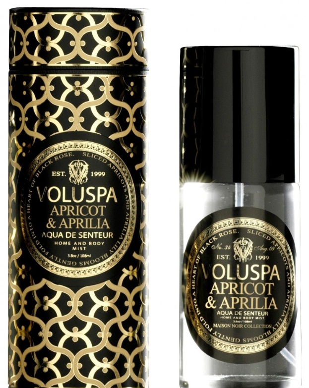 Voluspa APRICOT & APRILIA Aqua De Senteur Home & Body Mist 3.8oz