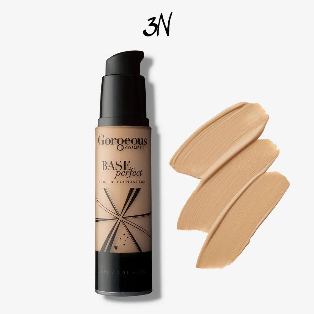 Gorgeous Cosmetics Base Perfect Foundation 3N