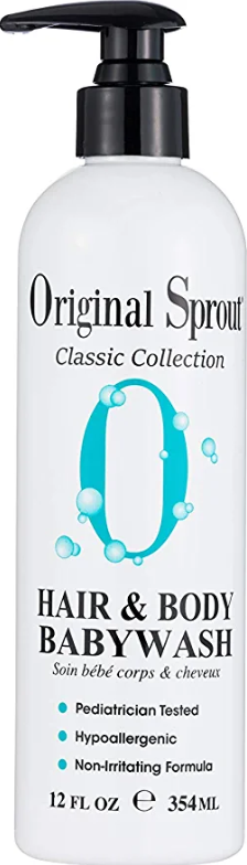 Original Sprout Hair & Body Babywash 12oz