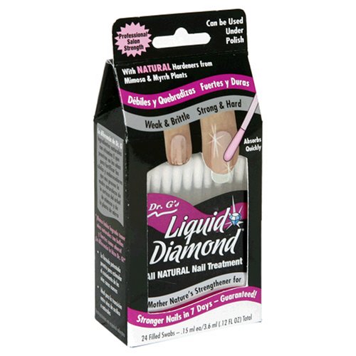 Dr. G's Liquid Diamond All Natural Nail Treatment (24-Filled Swabs)
