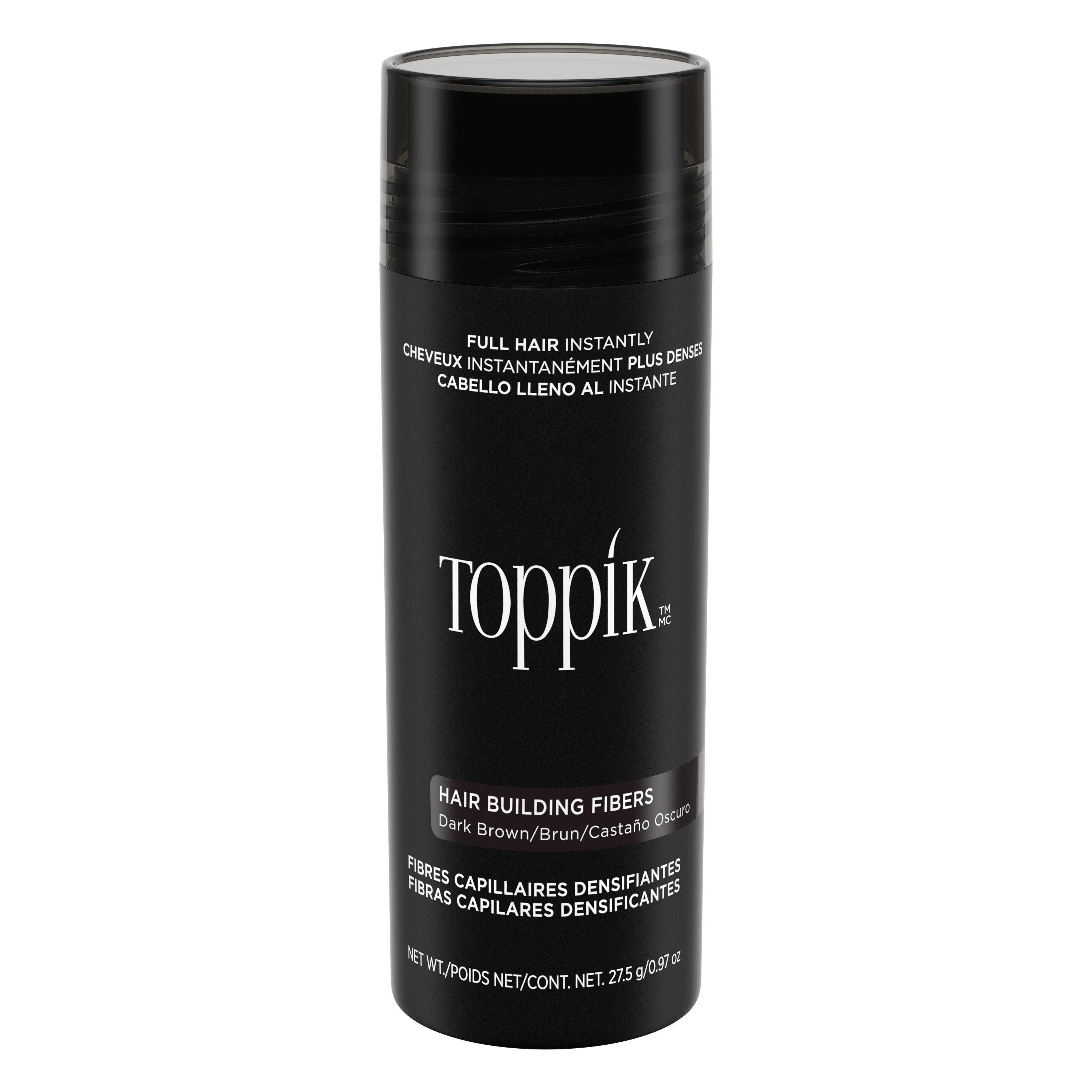 Toppik Hair Building Fibers Dark Brown 27.5g/0.97oz