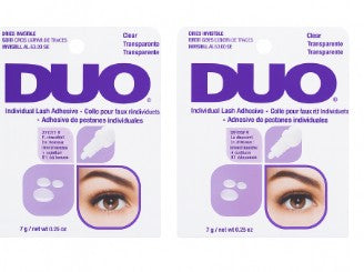 Ardell DUO Brush On Strip Lash Adhesives -Clear 2-Pack