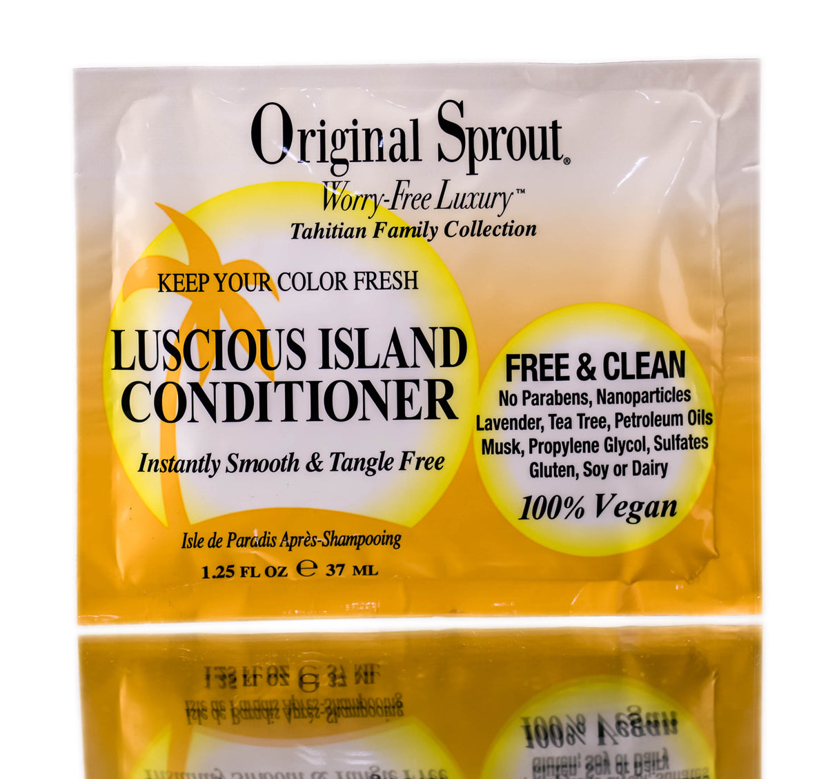 Original Sprout Luscious Island Conditioner Size 1.25 oz 2 pack