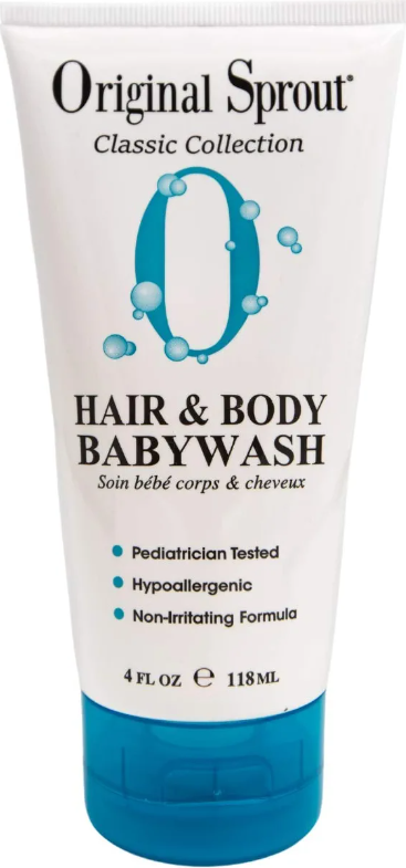 Original Sprout Hair & Body Babywash 4oz