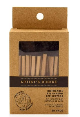 Artist's Choice Eco Friendly Bamboo Eye Shadow Applicators
