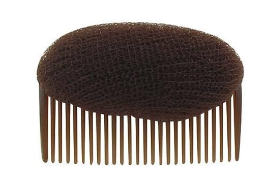 J & D Beauty Bombshell Foundation Buns with Side Comb Brown