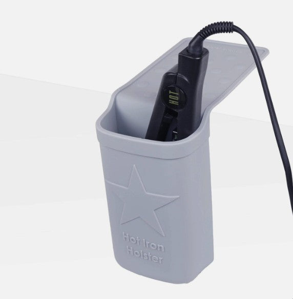 Hot Iron | Adhesive-Free Silicone Storage Pocket for Organization and Travel