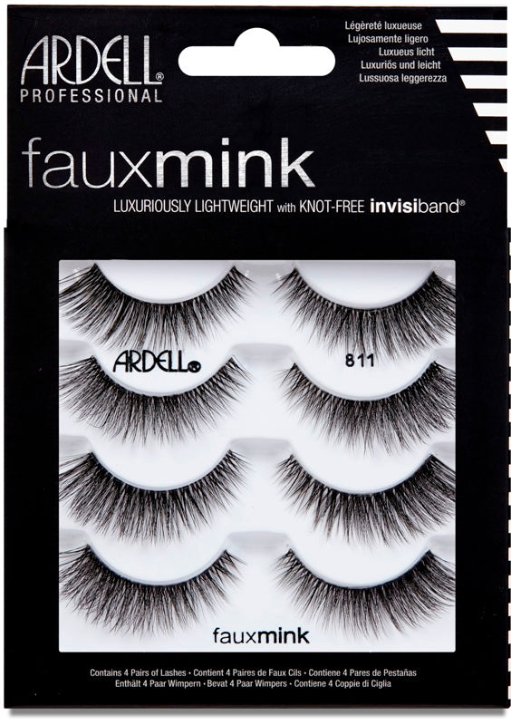 Ardell Faux Mink 4 Pack Lashes - 811