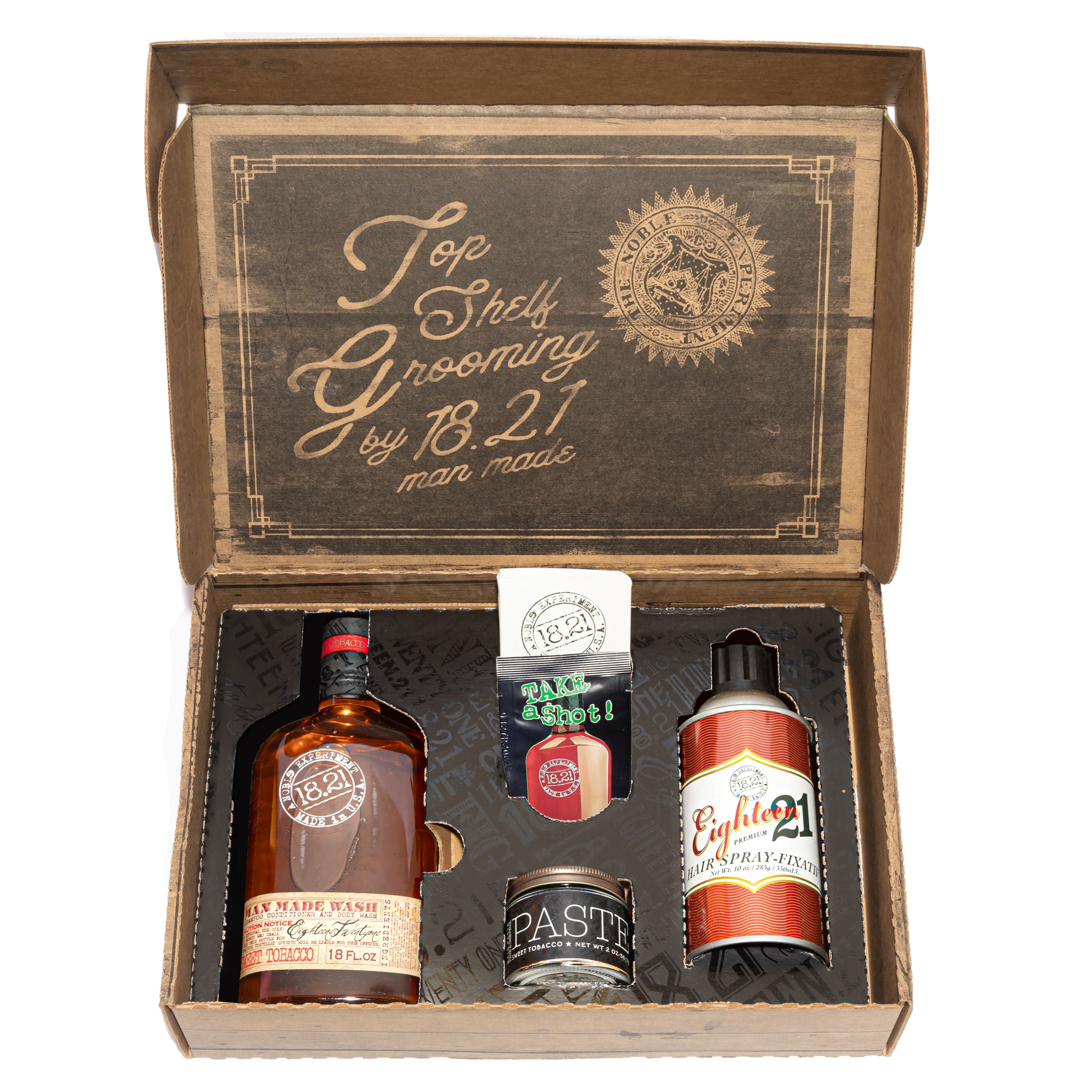 18.21 Man Made Sampler Box (Sweet Tobacco)