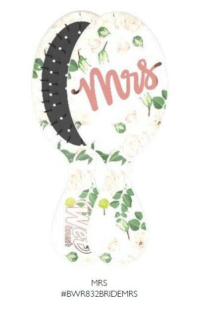 Wet Brush Mini Detangler Hair Comes the Bride Mrs