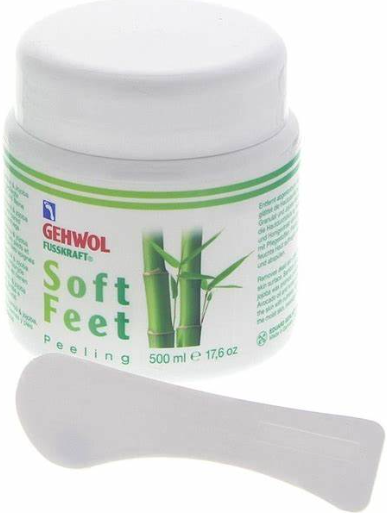 GEHWOL Fusskraft Soft Feet Peeling Foot Scrub with Bamboo 500 ml