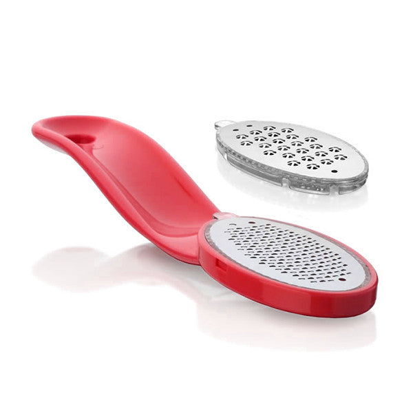 Microplane Foot File XL Red 2-in-1 File/Buffer System