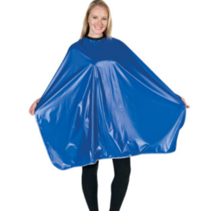 Betty Dain Jumbo Shampoo Cape Style 311 V-Peacock Blue