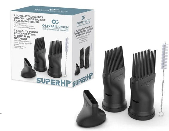 Olivia Garden SuperHP Extra Attachments for Hair Dryer