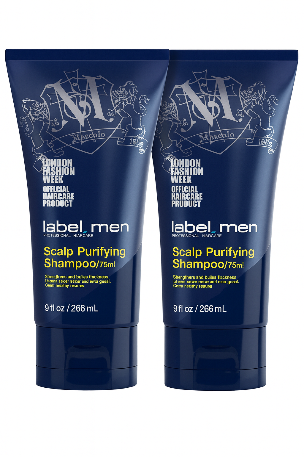 label.men Scalp Purifying Shampoo 75ml - pack of 2