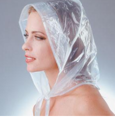 Betty Dain Economical Rain Hat- (6-pack)