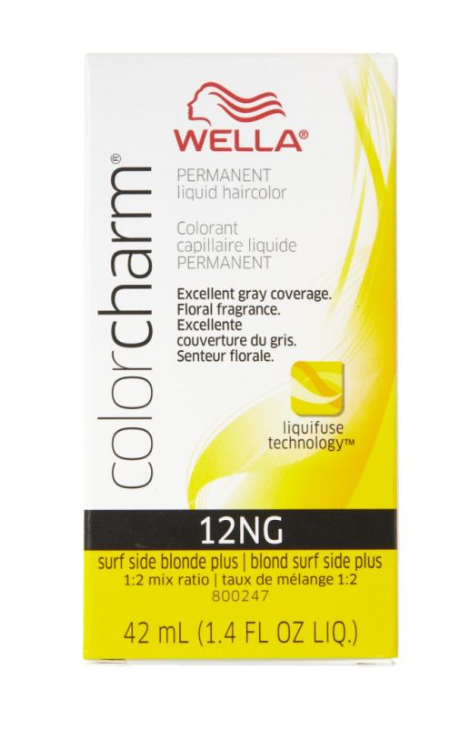 Wella Color Charm Permanent 12NG Surf Side Blonde Plus 1.4 oz-2 pack