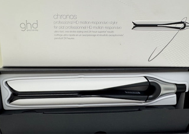 ghd Chronos Flat Iron (White)