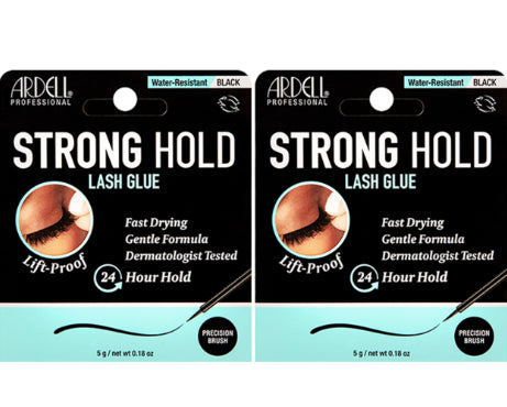 Ardell Strong Hold Lash Glue Black, 0.18 oz (PACK OF 2)