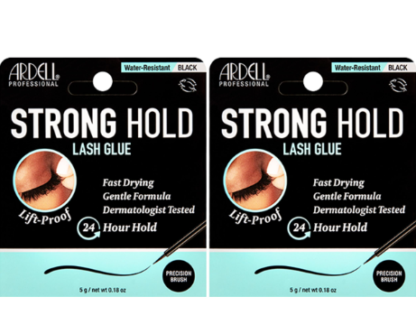 Ardell Strong Hold Lash Glue Black 0.18 oz - Pack of 2