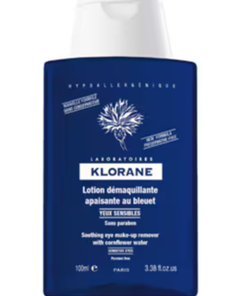 Klorane Soothing Eye Makeup Remover Travel Size 3.4 oz 3pk