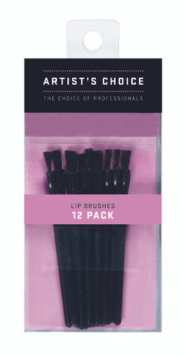 Artist's Choice Lip Brushes -pack of 12