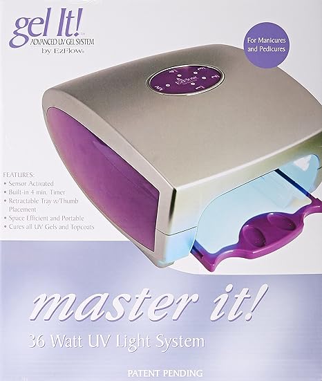 EzFlow Master It! Gel Lamp 36 Watt for Manicure & Pedicure