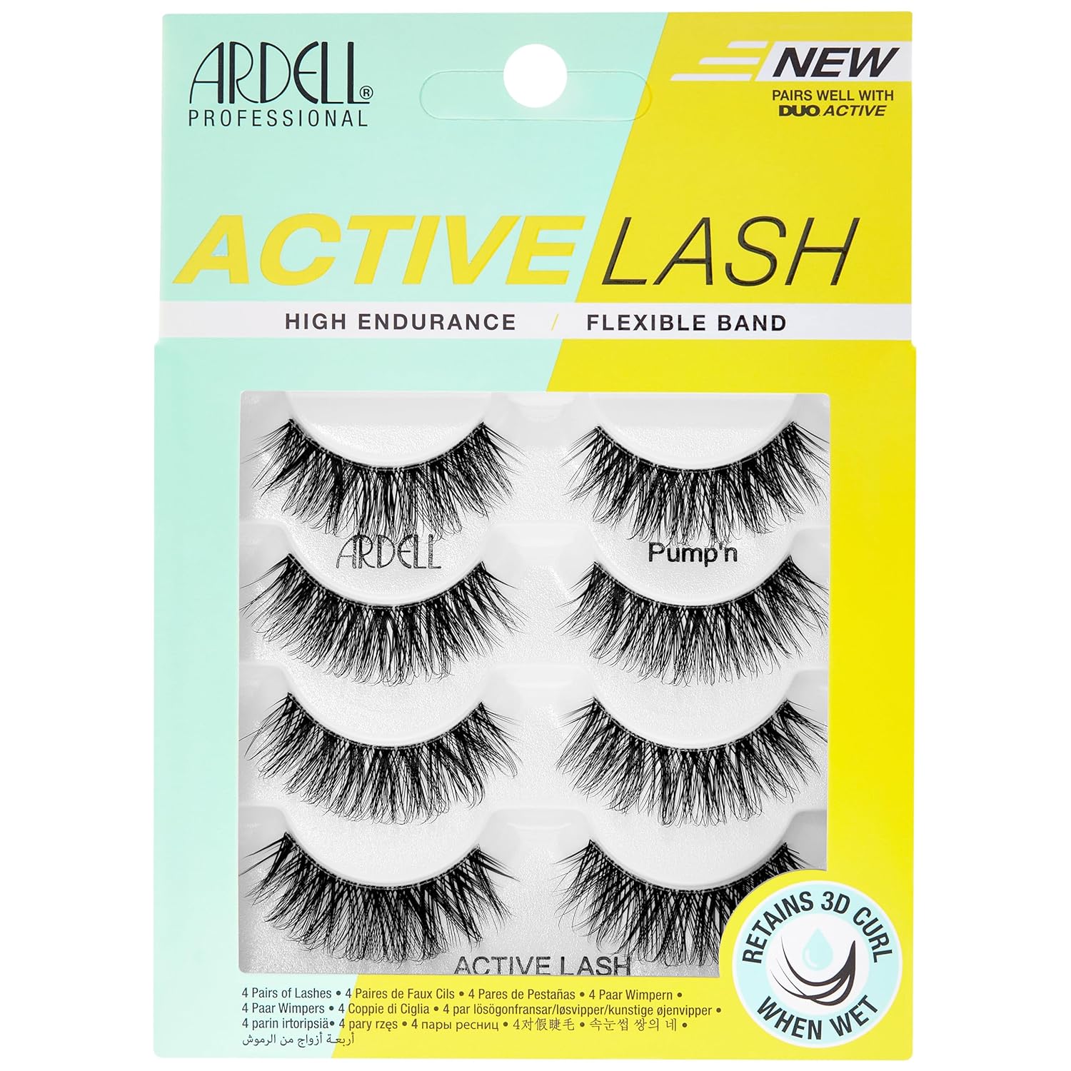 Ardell Active Lash Pump'n- One Pack of 4