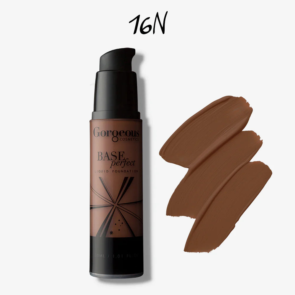 Gorgeous Cosmetics Base Perfect Foundation 16N