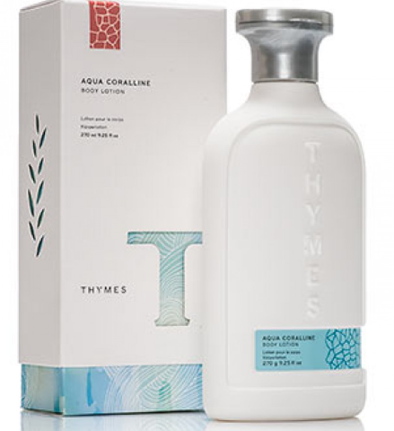 Thymes Aqua Correline Body Lotion 9.25 oz