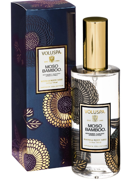 voluspa room & body mist 3.4 oz - Moso Bamboo