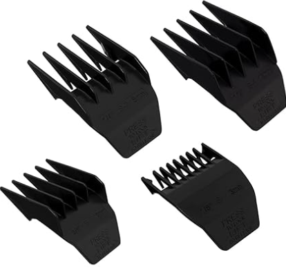 Wahl Sterling 2 Attachment Set Peanut Clipper Guards – Black-4PCS