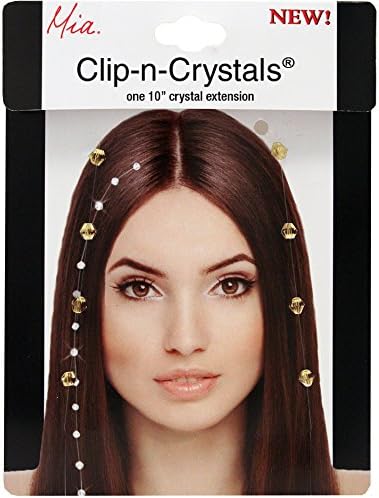 Mia Clip-n-Crystals Yellow Topaz