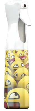 Stylist Sprayer Bottle – Smiley Faces (10.1 oz / 300 ml)