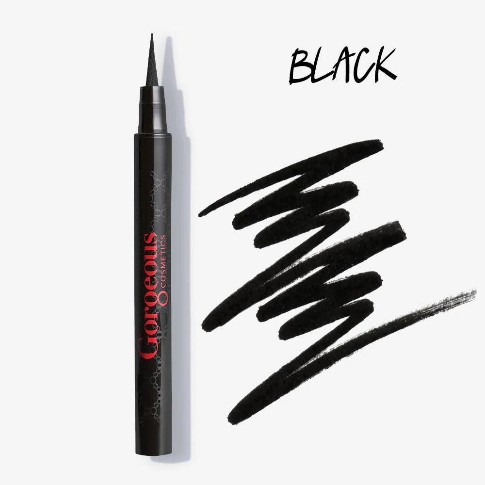 Gorgeous Cosmetics Liquid Eye Liner Black