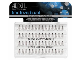 Ardell Duralash Flare Medium Brown Individual Lashes