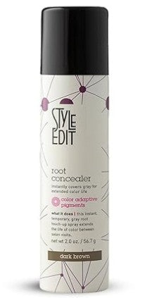 Style Edit Root Touch Up Spray -Dark Brown, 2 oz