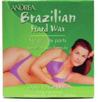ANDREA Brazilian Hard Wax For Private Parts 4 oz