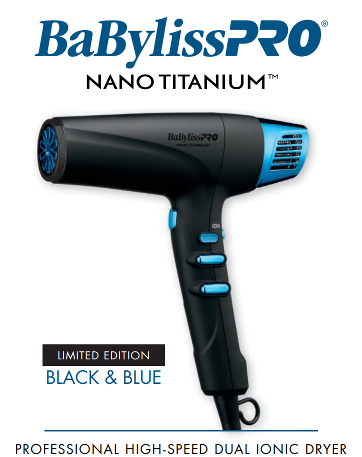 Babyliss Pro Dryer Nano Titanium Dual Ion 1875W