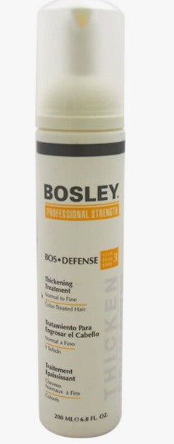 Bosley Bos-Defense Thickening Treatment for Normal to Fine Color- 6.8 oz
