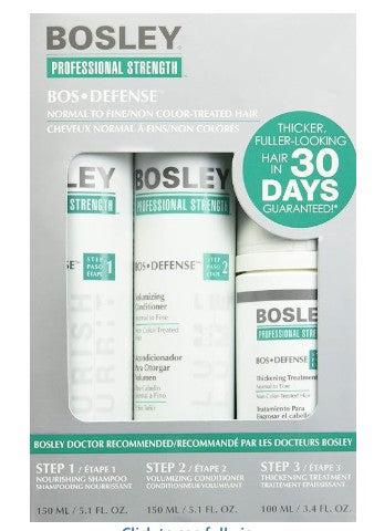 BosleyMD Strength BOS Defense Starter Pack for Non-Color-Treated Hair