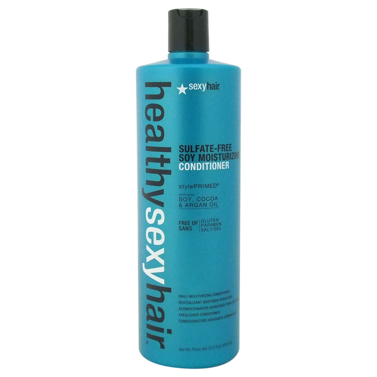 HealthySexyHair Sulfate-Free Soy Moisturizing Conditioner 33.8oz/1L