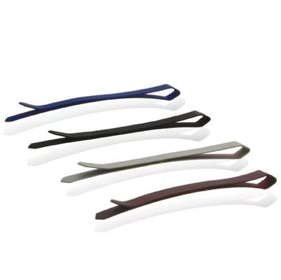 J&D Beauty Rubberized Flat Bobby Pins