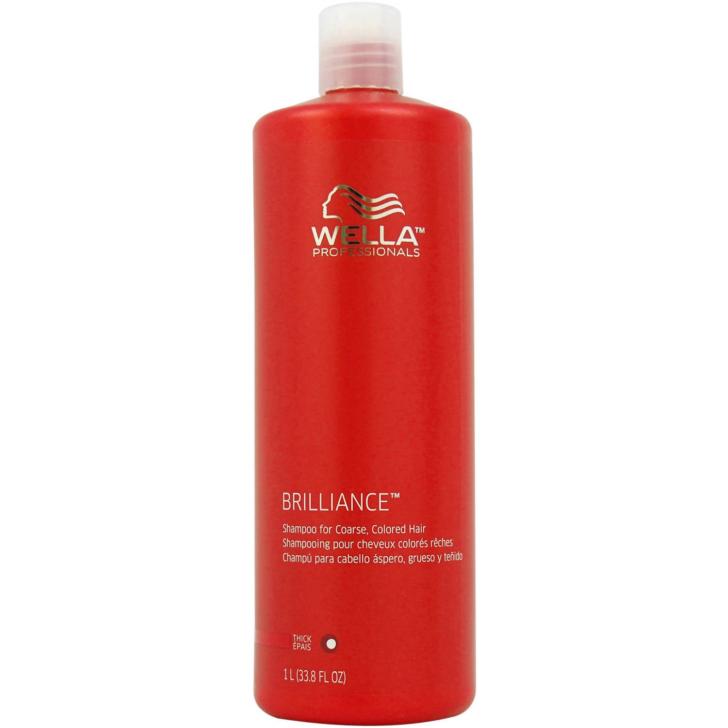 Wella Brilliance Color Protection Shampoo Coarse Hair 33.8oz