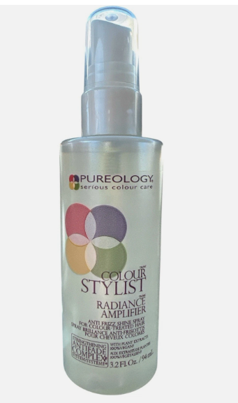 Pureology Colour Care Stylist Radiance Amplifier Anti Frizz Shine Spray 3.2oz