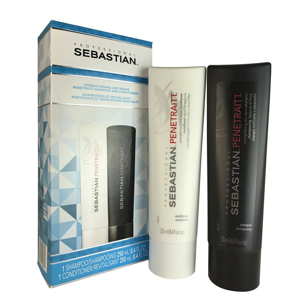 Sebastian Penetraitt Shampoo & Conditioner Duo 250mL