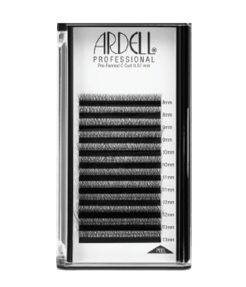 Ardell Pre-Fanned C Curl 0.07 mm-Mix Tray