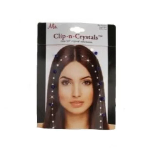 Mia Clip-n-Crystals Blue Sapphire